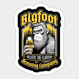 Bigfoot Brewing Company Funny Beers Beer Lover Drinking Sticker